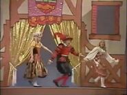 Susan Olsen, Mike Lookinland and Maureen McCormick sing "We Open in Venice".