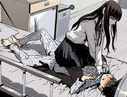 Sera attempts to persuade Haje to stay away from Shiwoon