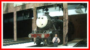 Nigel on shed at Copley Hill