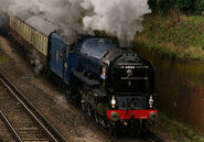 Tornado leaving East Croydon.