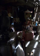 The Clown's fortune-telling machine, alongside other related items.