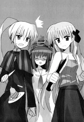Erica and  were both worried and angry at Godou while  protected Godou from Erica