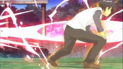 Godou using the 7th incarnation, The Bird (Raptor)