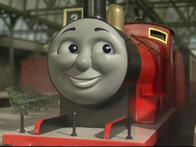 James the Red Engine, Character-community Wiki