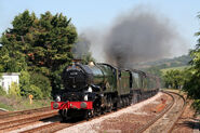 King Edward 1 No. 6024 and Tangmere No. 34067