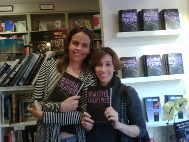 The two authors at another book signing