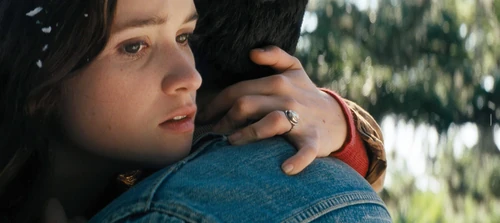 Lena embracing Ethan.