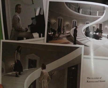 The interior of the Ravenwood Manor