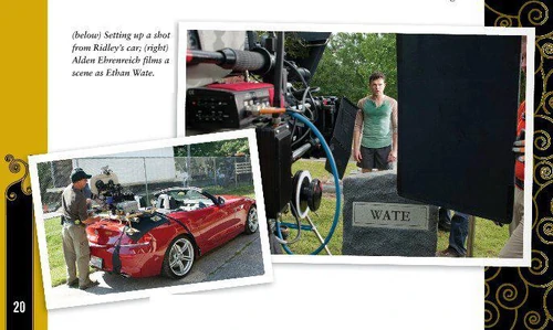 Ridley's car (left) and Ethan (right)