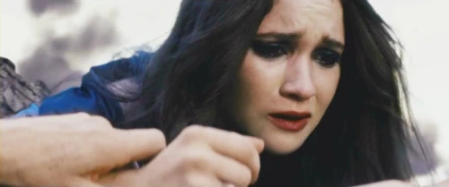 Lena crying