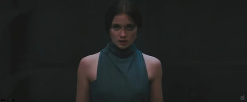 A second still of Lena using her Natural Caster powers.