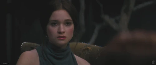 Lena during Ridley's visit unannounced at her family's dinner.