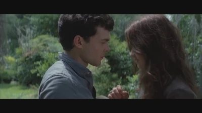 Ethan with Lena at her house.