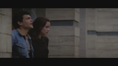 Lena and Ethan entering the Caster Library.