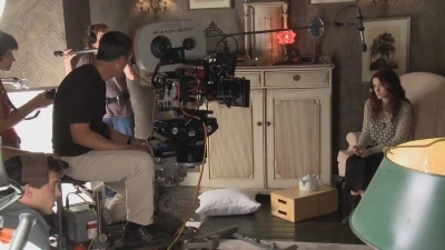 Scene Filming - Lena explaining her powers to Ethan.