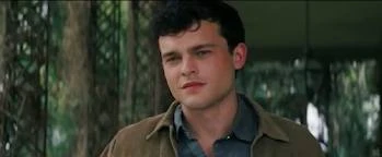 Ethan looking at Lena at Greenbrier.