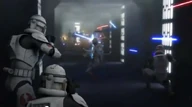 Adi duels with Grievous aboard her cruiser.