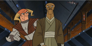 Mace Windu and Saesee Tiin