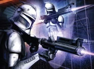 Two Torrent Company clone troopers