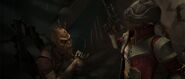 Jiro begs for Hondo's forgiveness after his betrayal.