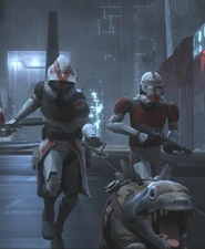 Hound with a Massiff.