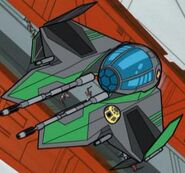 Saesee Tiin's Jedi interceptor.