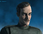 Admiral Yularen during the Clone Wars