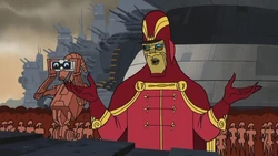 General Oro Dassyne and his troops.