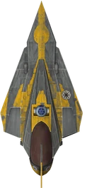 Jedistarfighter detail