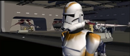 A 212th Attack Battalion Phase II Clone Trooper armor.