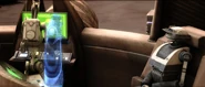 Wat Tambor talking on a Hologram