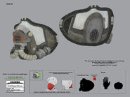 TBB 103 Omega's oxygen mask concept art