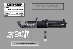 Cannon says "The Hammer"