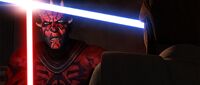 Darth Maul rematches with Obi-Wan