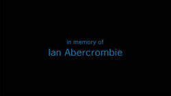 In memory of Ian Abercrombie-TL