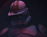 Waxer, right before his death on Umbara