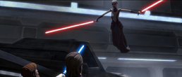 Ventress Obi-Wan Anakin Duel-Nightsisters