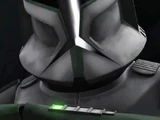 Unidentified Green Company Clone Captain