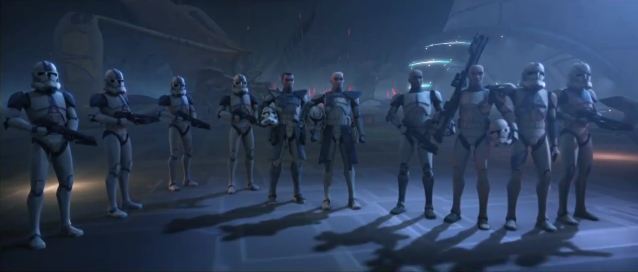 all 501st clone troopers