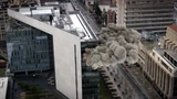Explosion at the PAB, as seen from the LA City Hall.