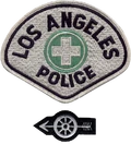 Patches used by LAPD Motor Officers