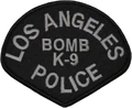 Patch used by Bomb K-9 handlers