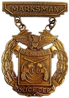 LAPD-Marksman-Marksmanship-Badge