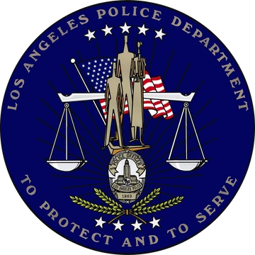 ロサンゼルス警察（LAPD）制帽とバッジ LAPD制帽資料