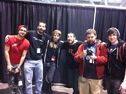 Aleks at Pax (On the far right)