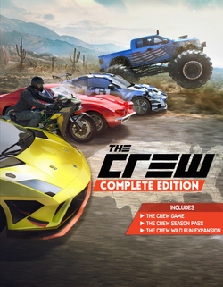 The Crew PC + The Crew Wild Run Edition + The Crew 2 DVD - BOXES