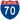 Interstate 70 shield