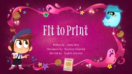 Fit to Print titlecard