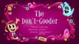 The Don't-Gooder title card