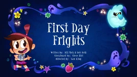 First Day Frights titlecard
